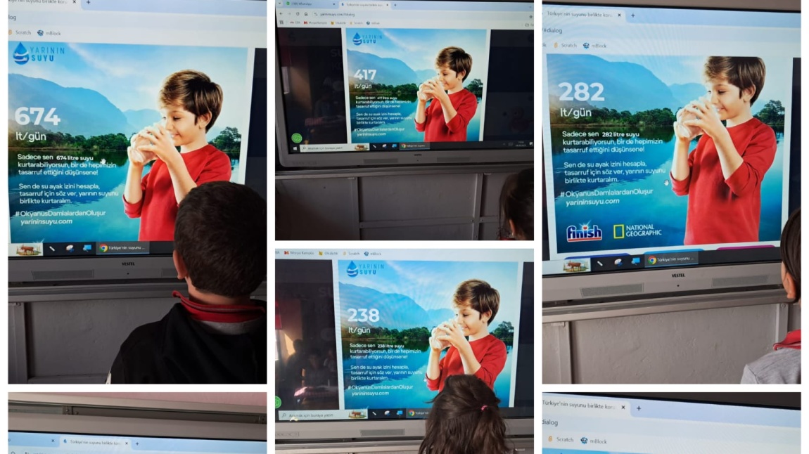 eTwinning Su Muhafızları Projemizin Farkındalık Çalışması